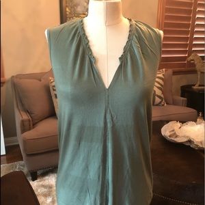 Gap green cotton t shirt